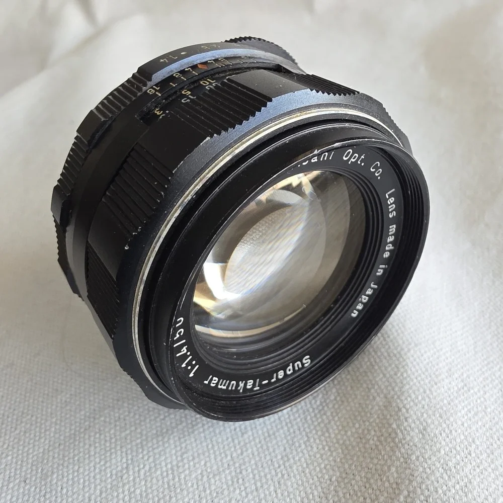 VTG Asahi Pentax Super Takumar 50mm f1.4 M42 Mount Lens 7-element 2750311 Japan